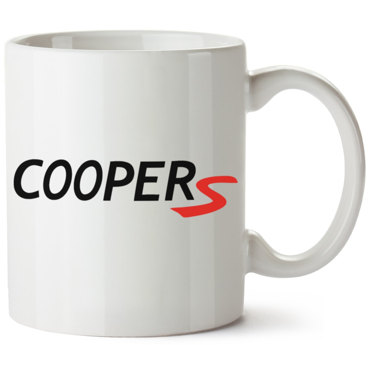 Mini Cooper Logo Baskılı Porselen Kupa Bardak