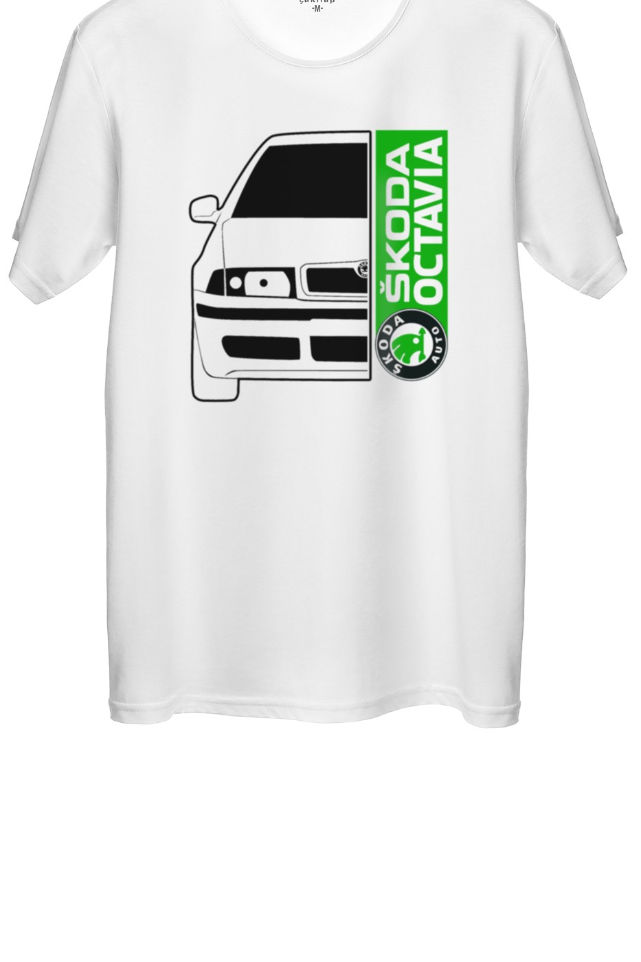 Skoda OctaviaA4 Baskılı Regular Tişört