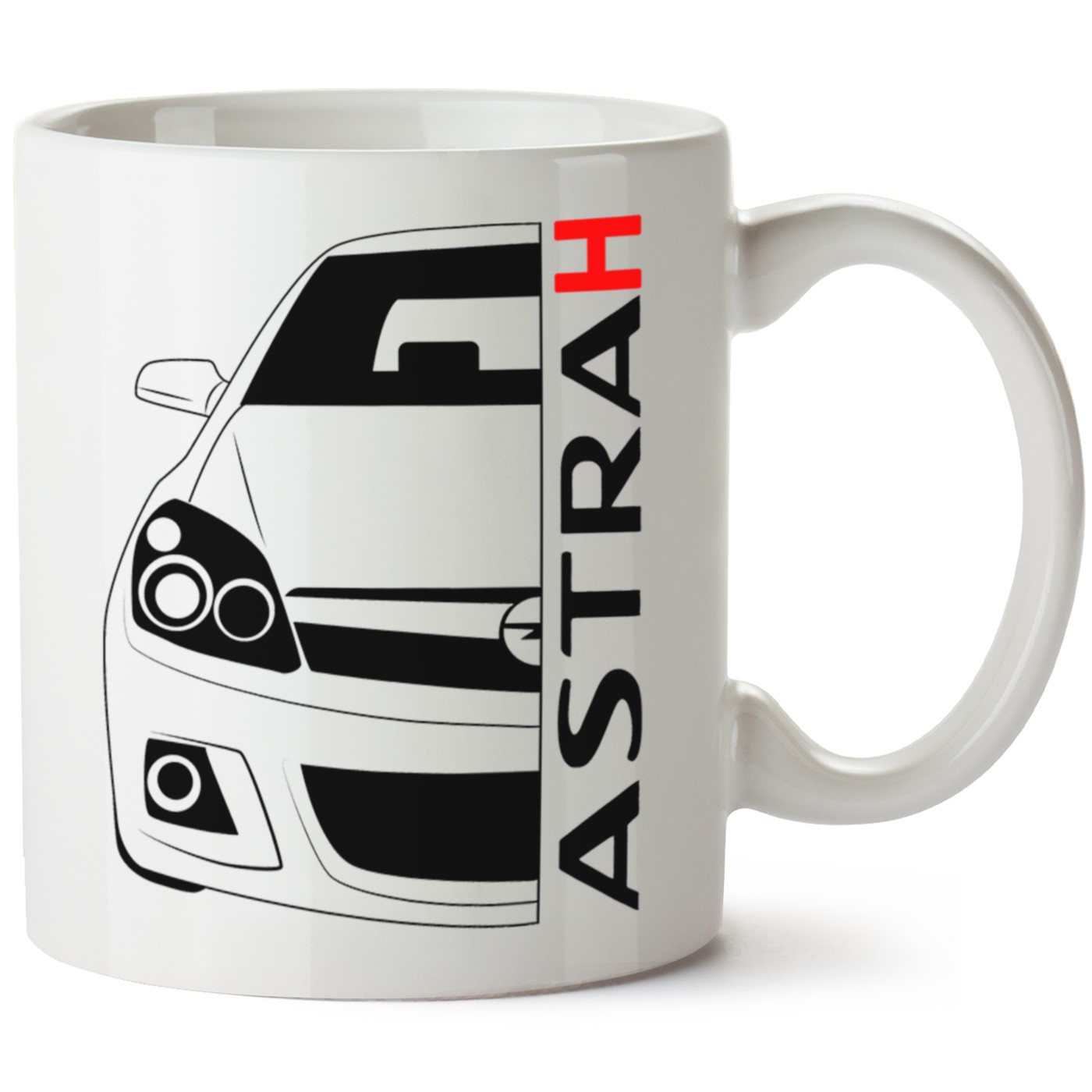 Opel Astra H Baskılı Porselen Kupa Bardak