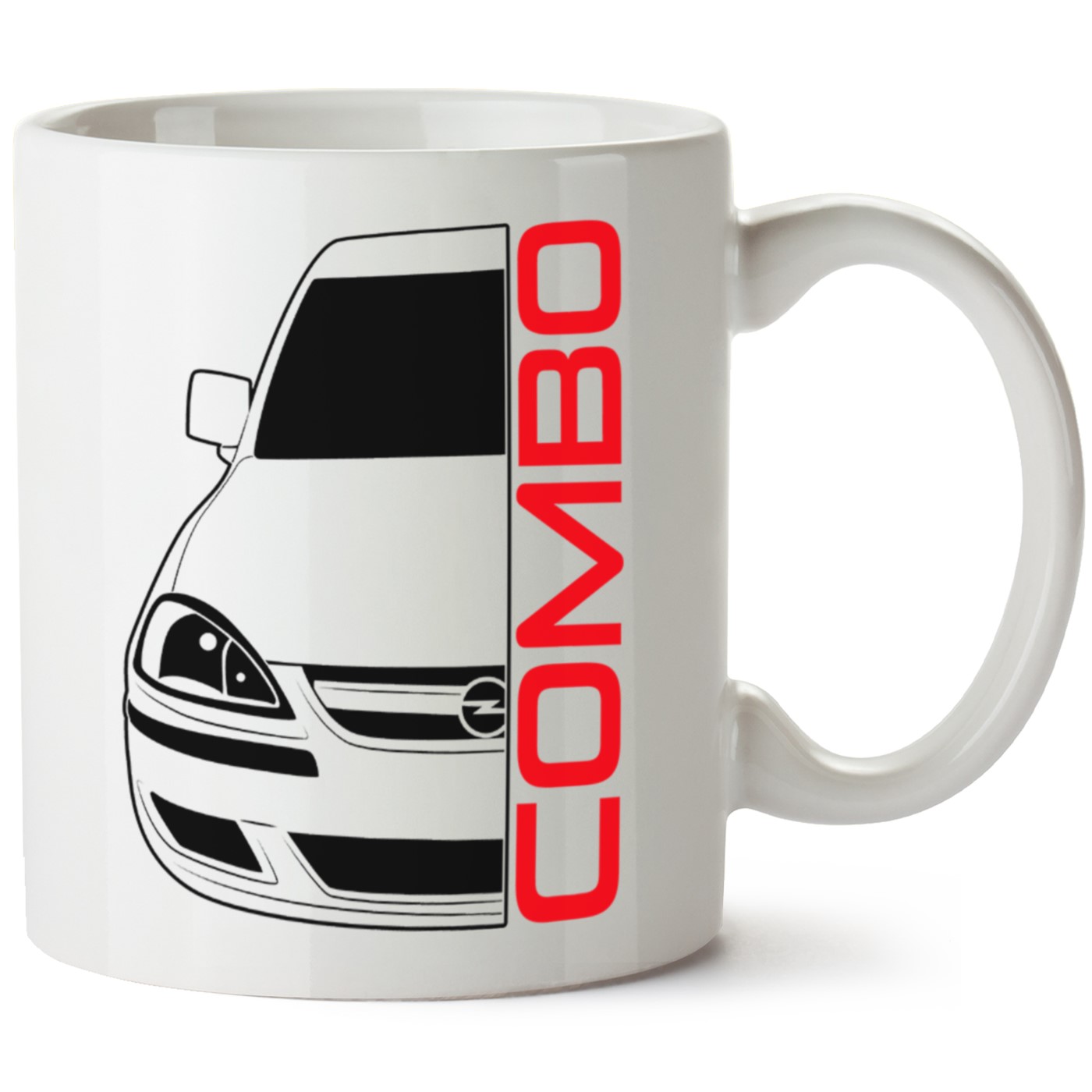 Opel Combo Baskılı Porselen Kupa Bardak