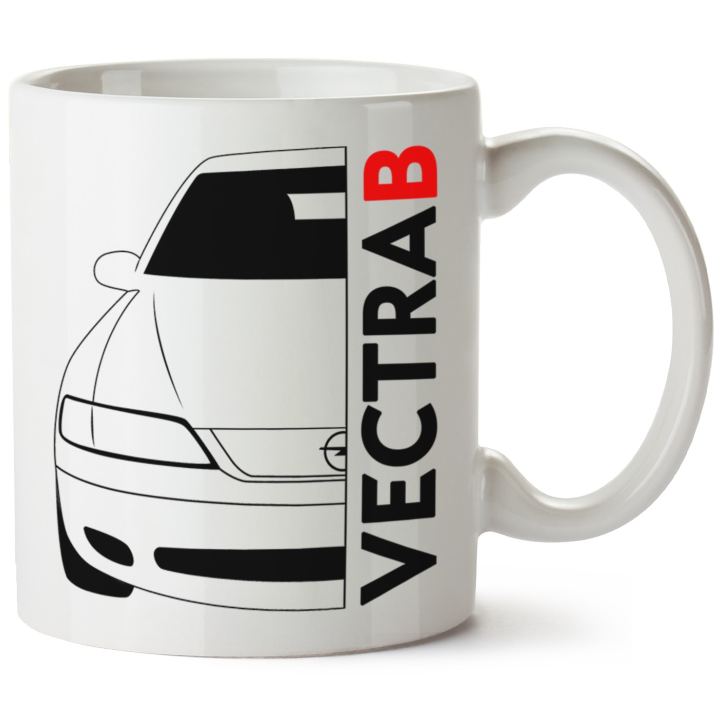 Opel Vectra B Baskılı Porselen Kupa Bardak