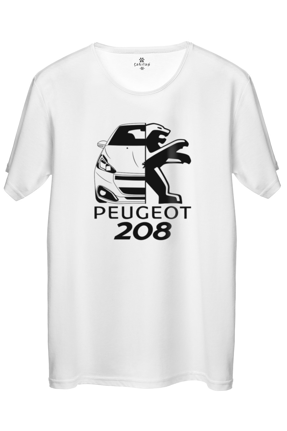 Peugeot 208 Baskılı Regular Tişört