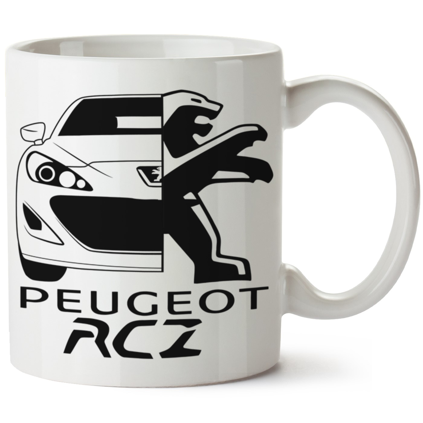 Peugeot Rcz Baskılı Porselen Kupa Bardak