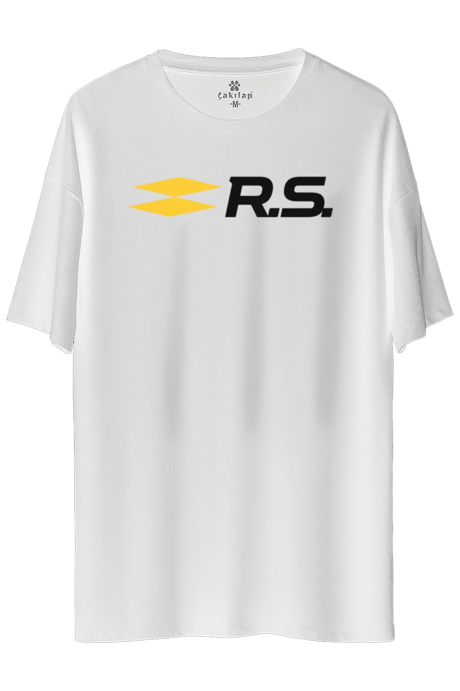 Renault RsLogo Baskılı Oversize Tişört