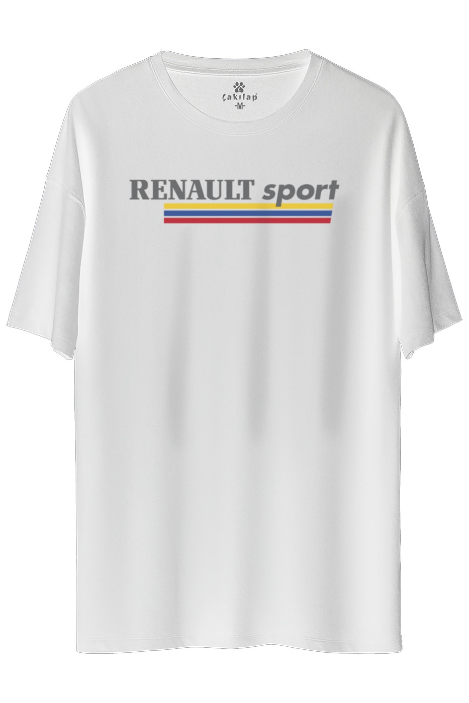 Renault Sport Baskılı Oversize Tişört