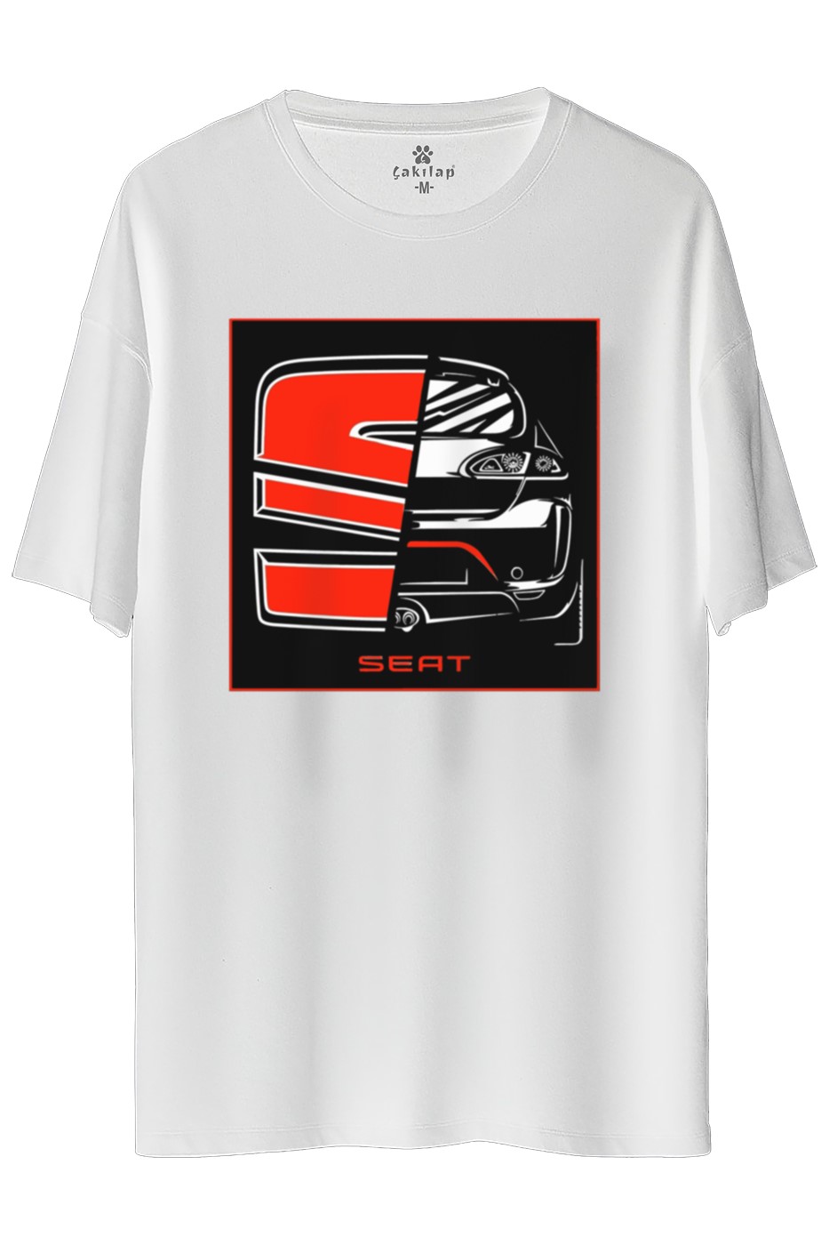 Seat Leon Mk2 Baskılı Oversize Tişört