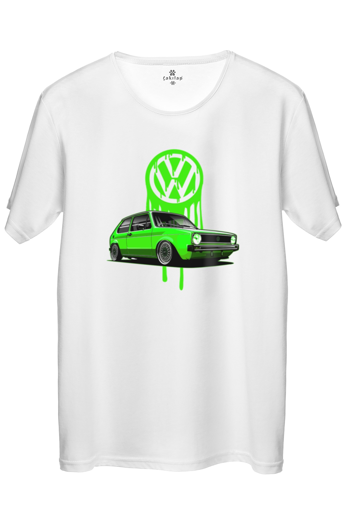 Vw Golf 1 Baskılı Regular Tişört