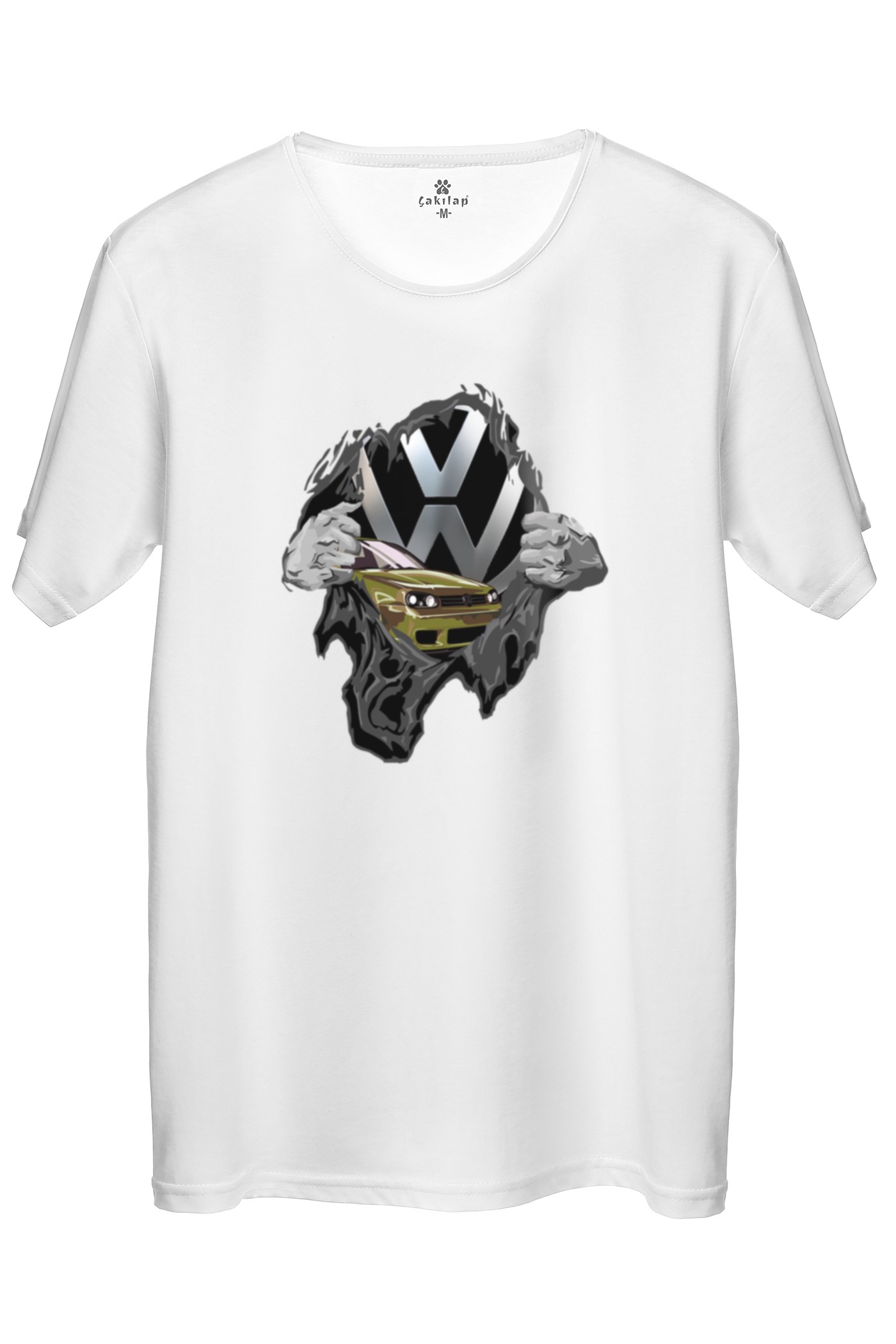 Vw Golf 4 Baskılı Regular Tişört