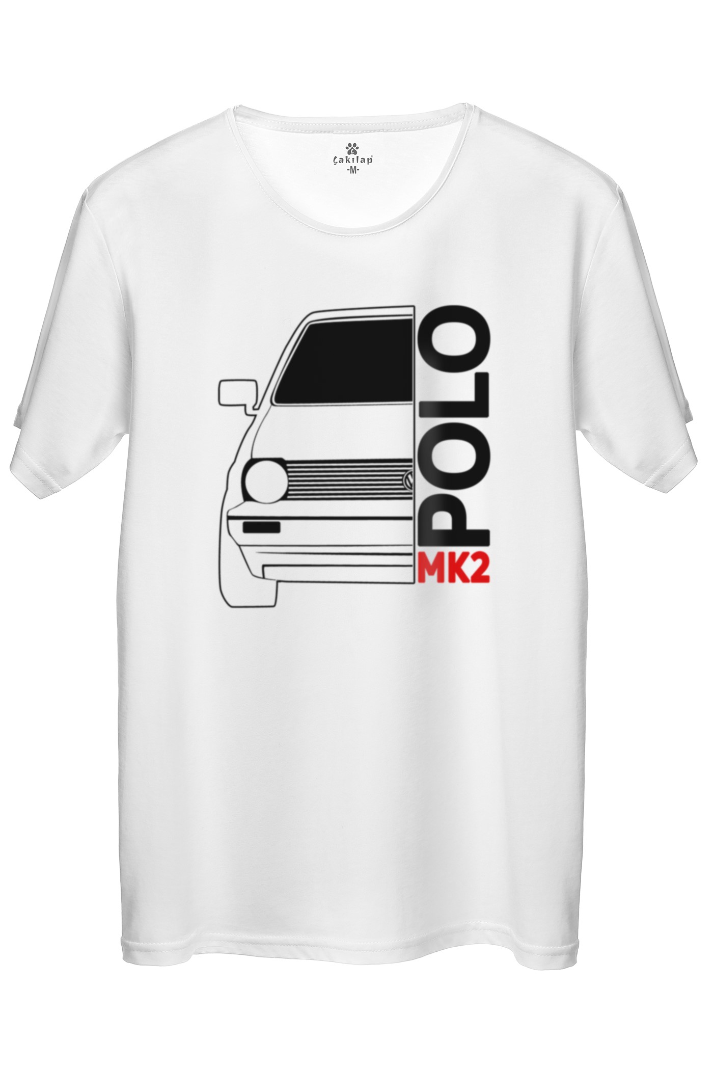 Vw Polo Mk2 Baskılı Regular Tişört