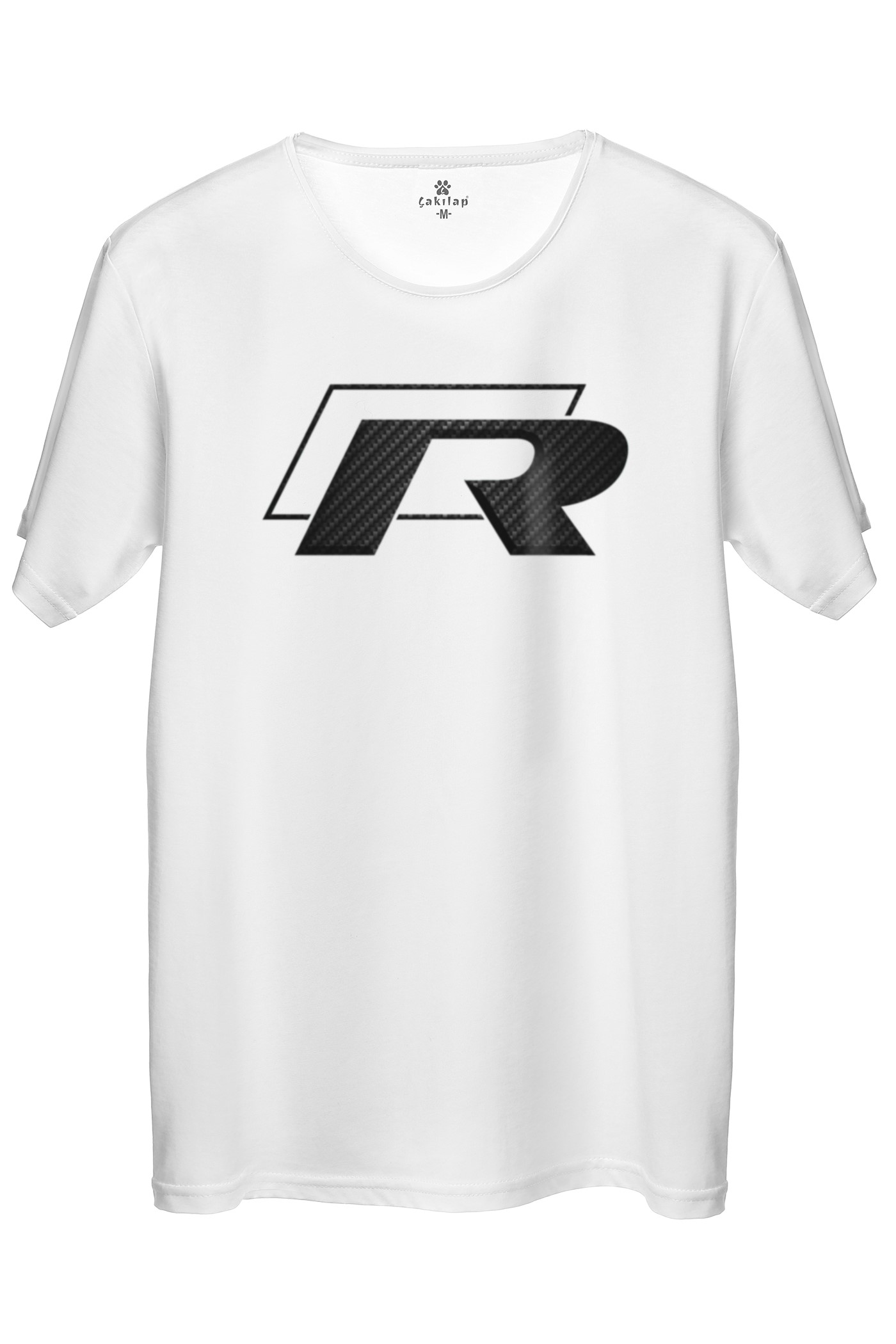 Vw R Logo Baskılı Regular Tişört