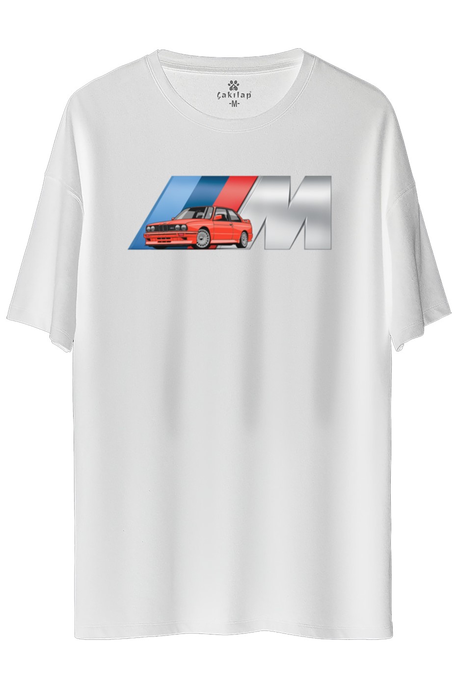 Bmw E30 Baskılı Oversize Tişört
