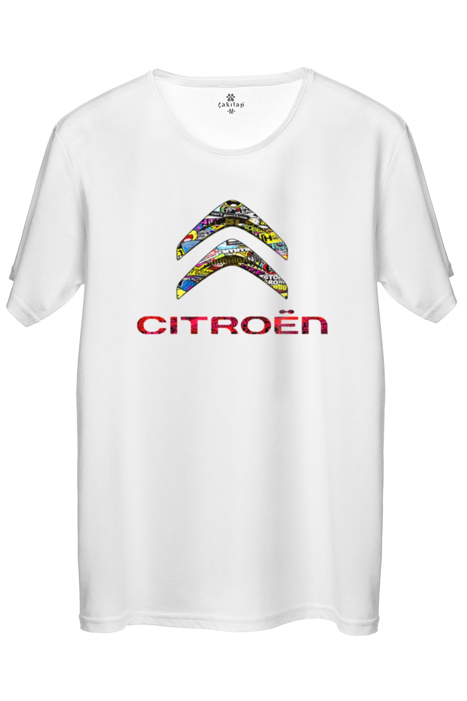 Citroen Logo Baskılı Regular Tişört