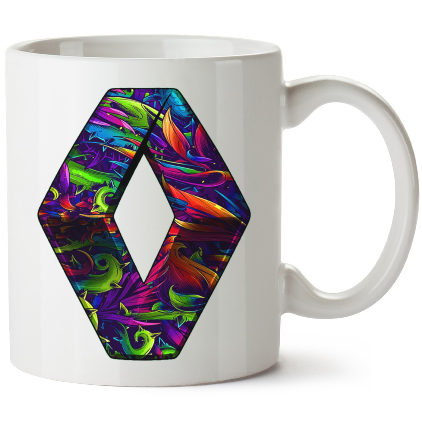 Renault Logo Baskılı Porselen Kupa Bardak