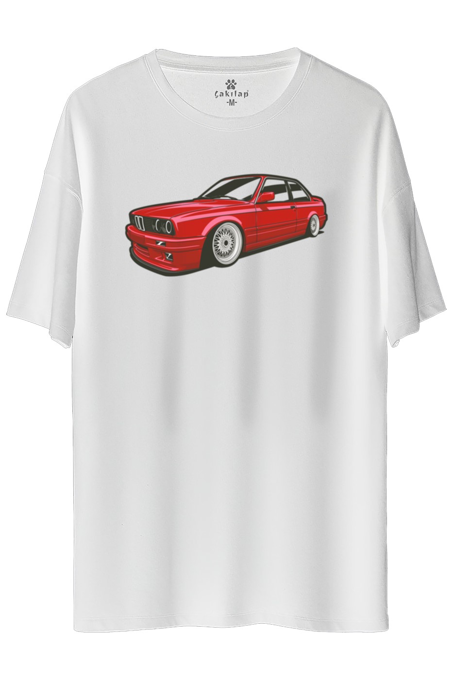 Bmw E30 Baskılı Oversize Tişört