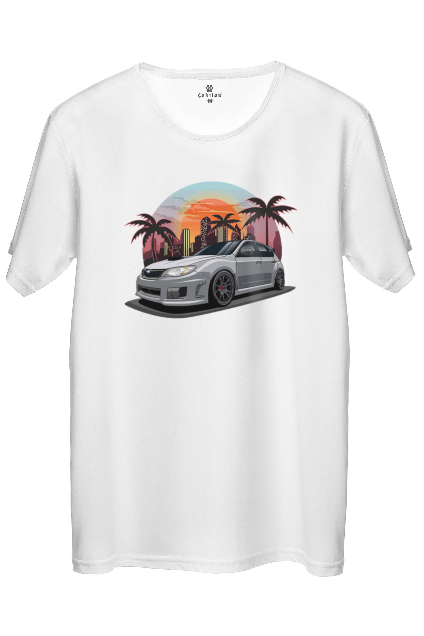 Subaru Baskılı Regular Tişört