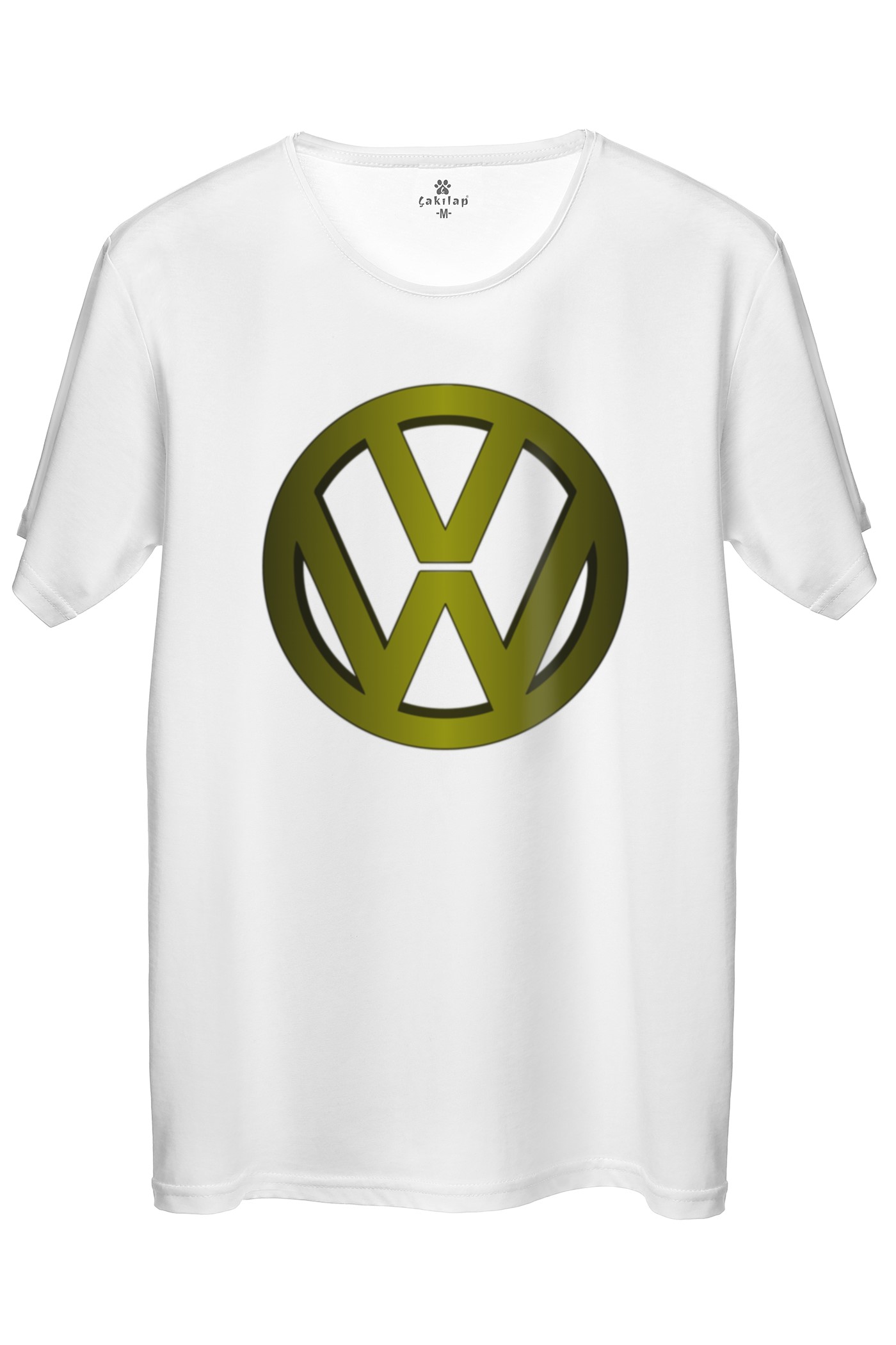 Vw Logo Baskılı Regular Tişört