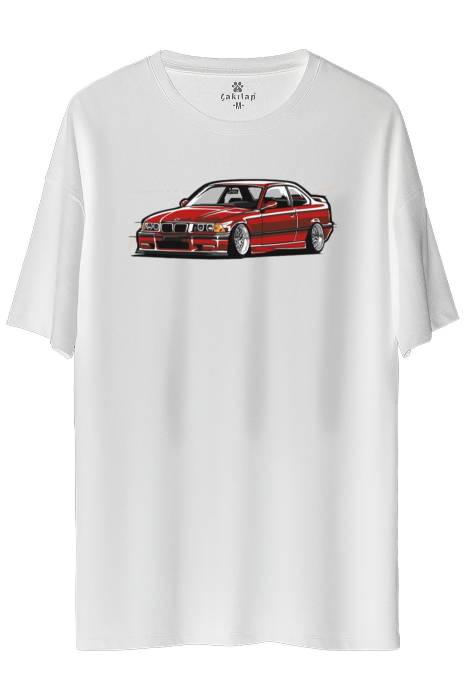 Bmw E36 Baskılı Oversize Tişört