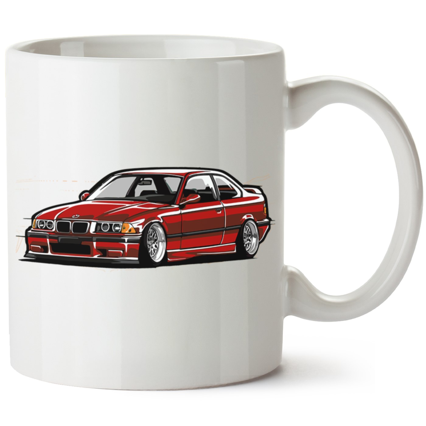 Bmw E36 Baskılı Porselen Kupa Bardak