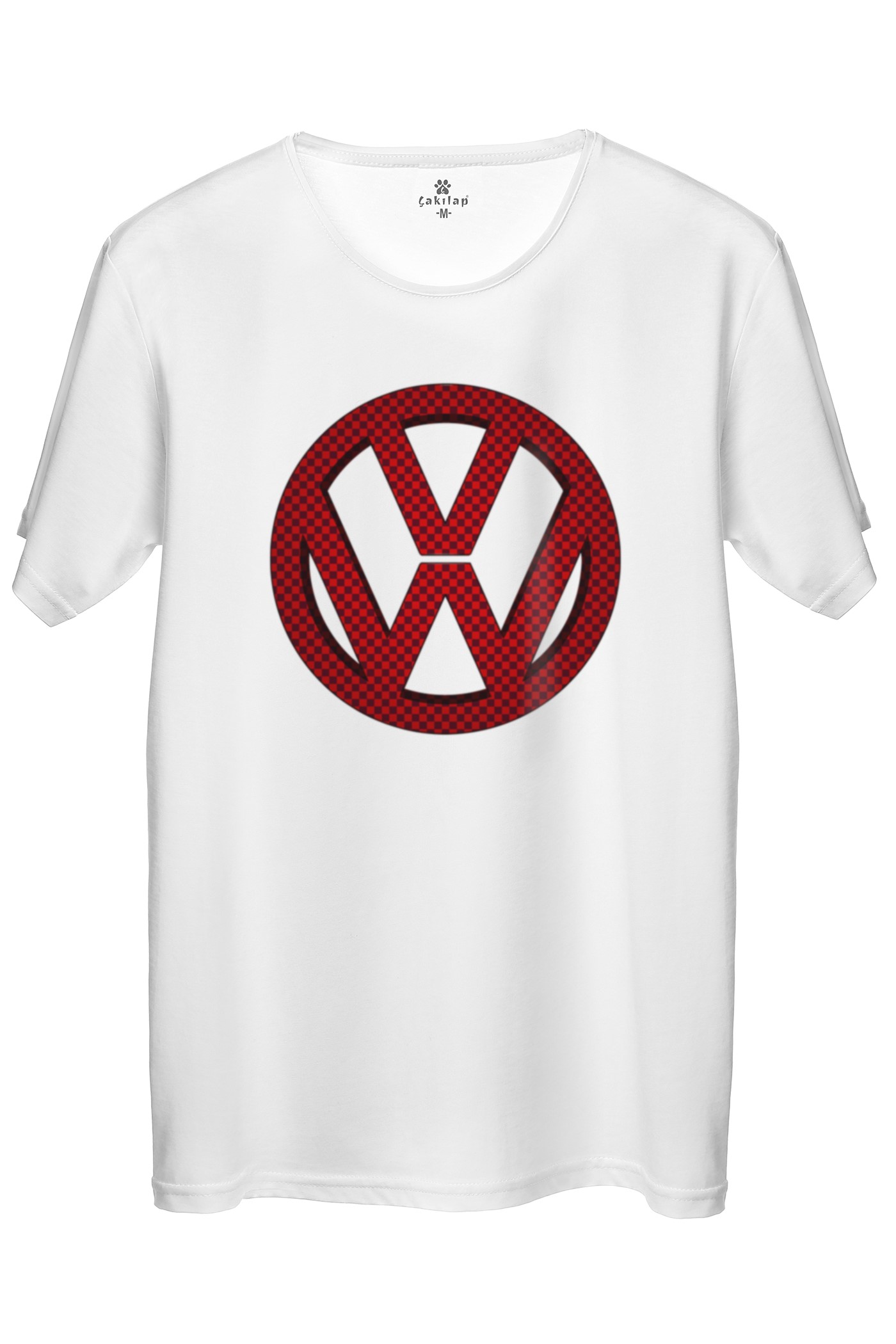 Vw Logo Baskılı Regular Tişört