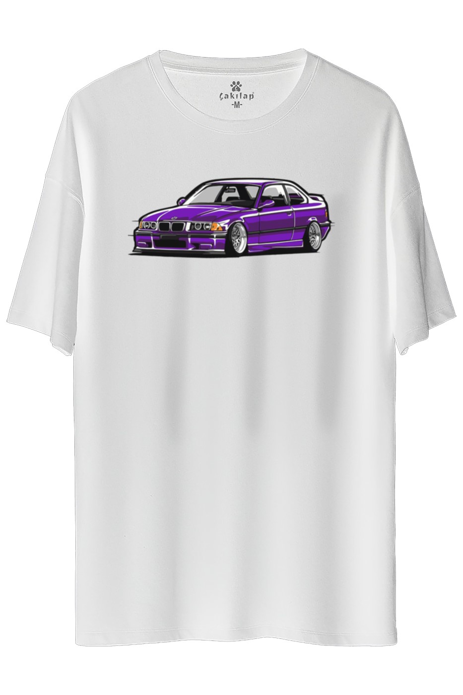 Bmw E36 Baskılı Oversize Tişört