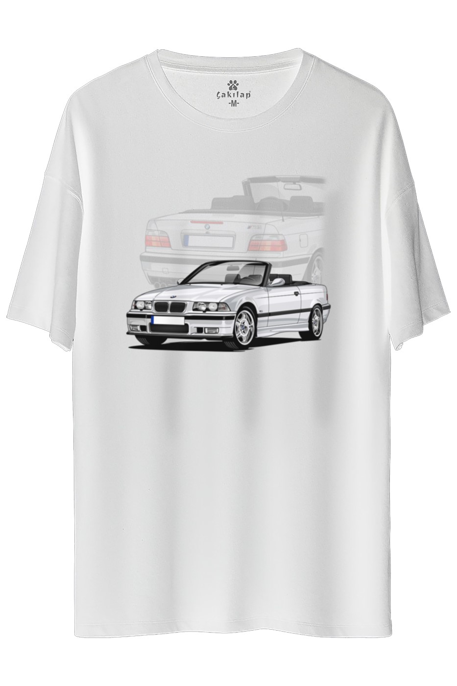Bmw E36 Baskılı Oversize Tişört