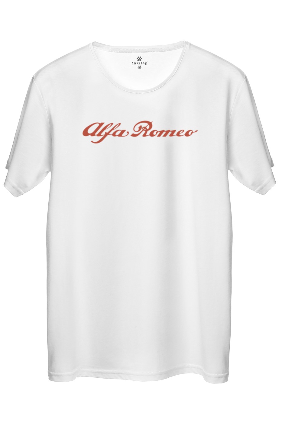 Alfa Romeo Logo Baskılı Regular Tişört