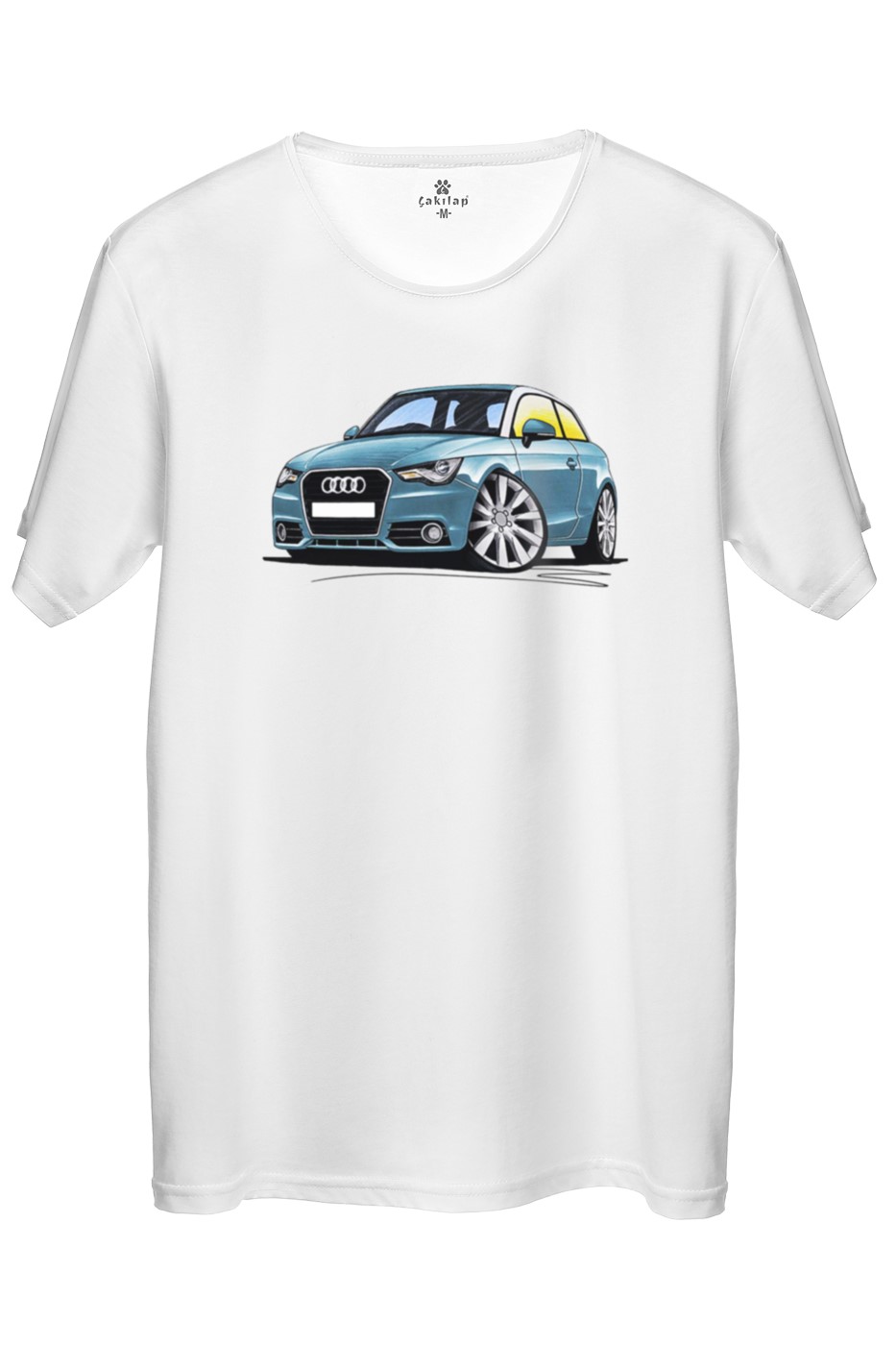 Audi A1 Mk1 Baskılı Regular Tişört