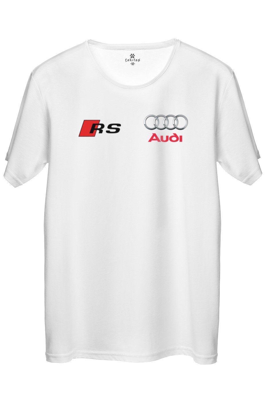 Audi Rs Logo Baskılı Regular Tişört