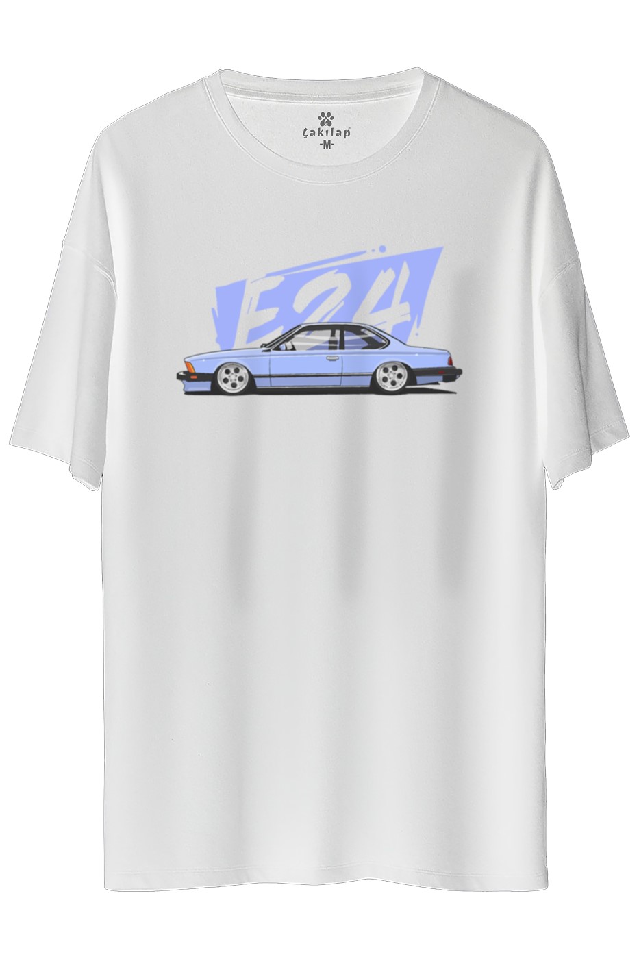 Bmw E24 Baskılı Oversize Tişört