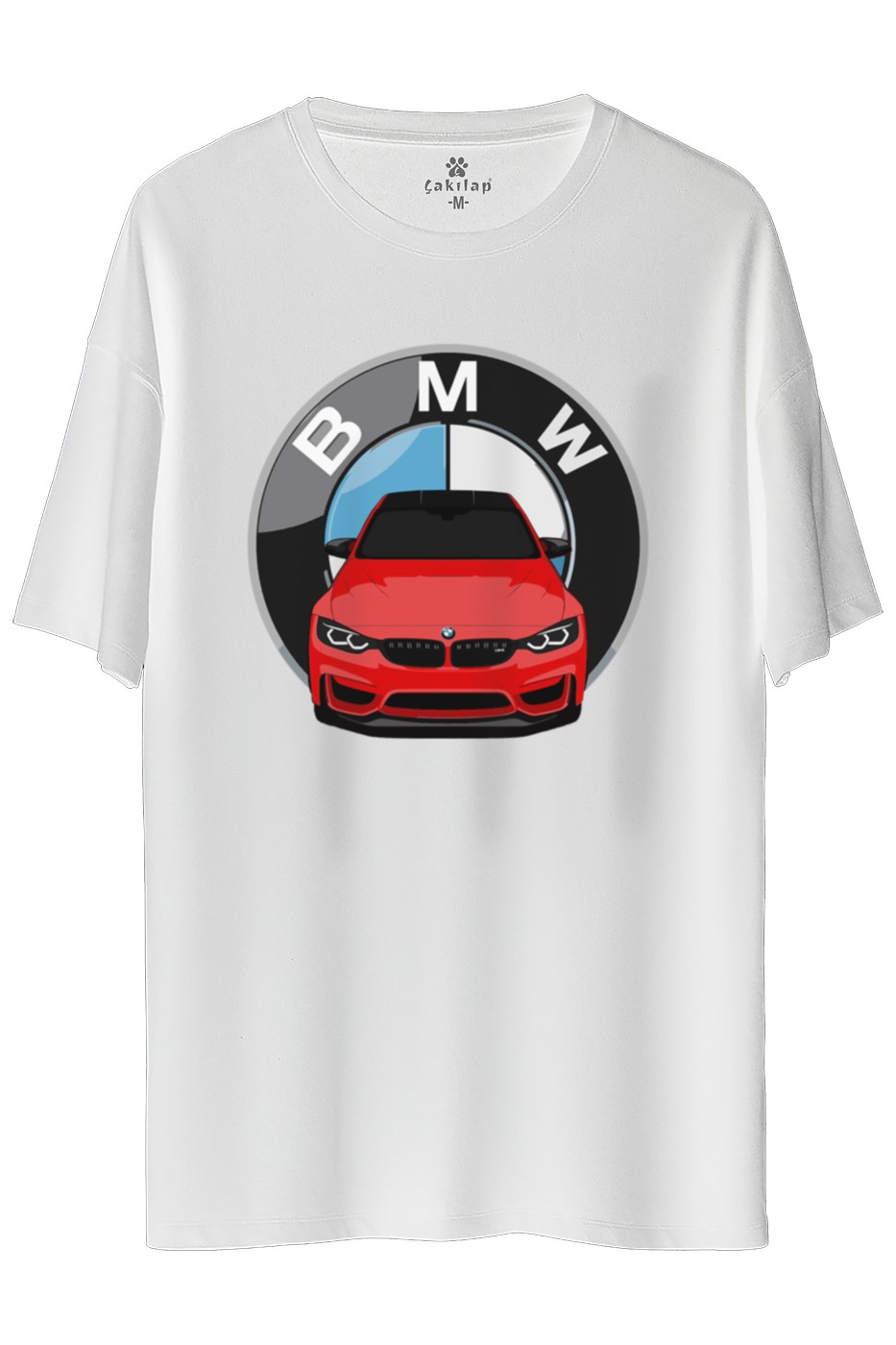 Bmw F30 Baskılı Oversize Tişört