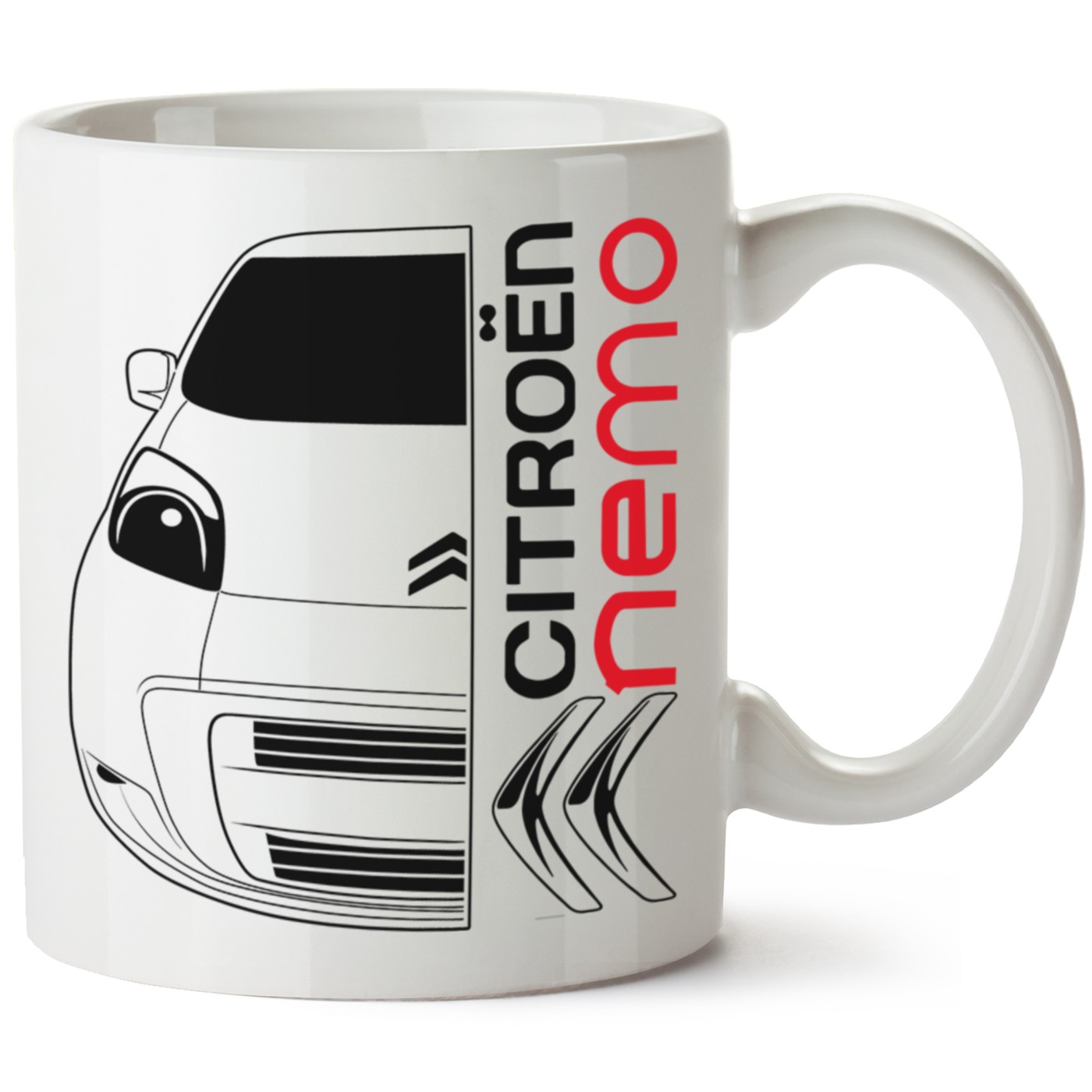 Citroen Nemo Baskılı Porselen Kupa Bardak