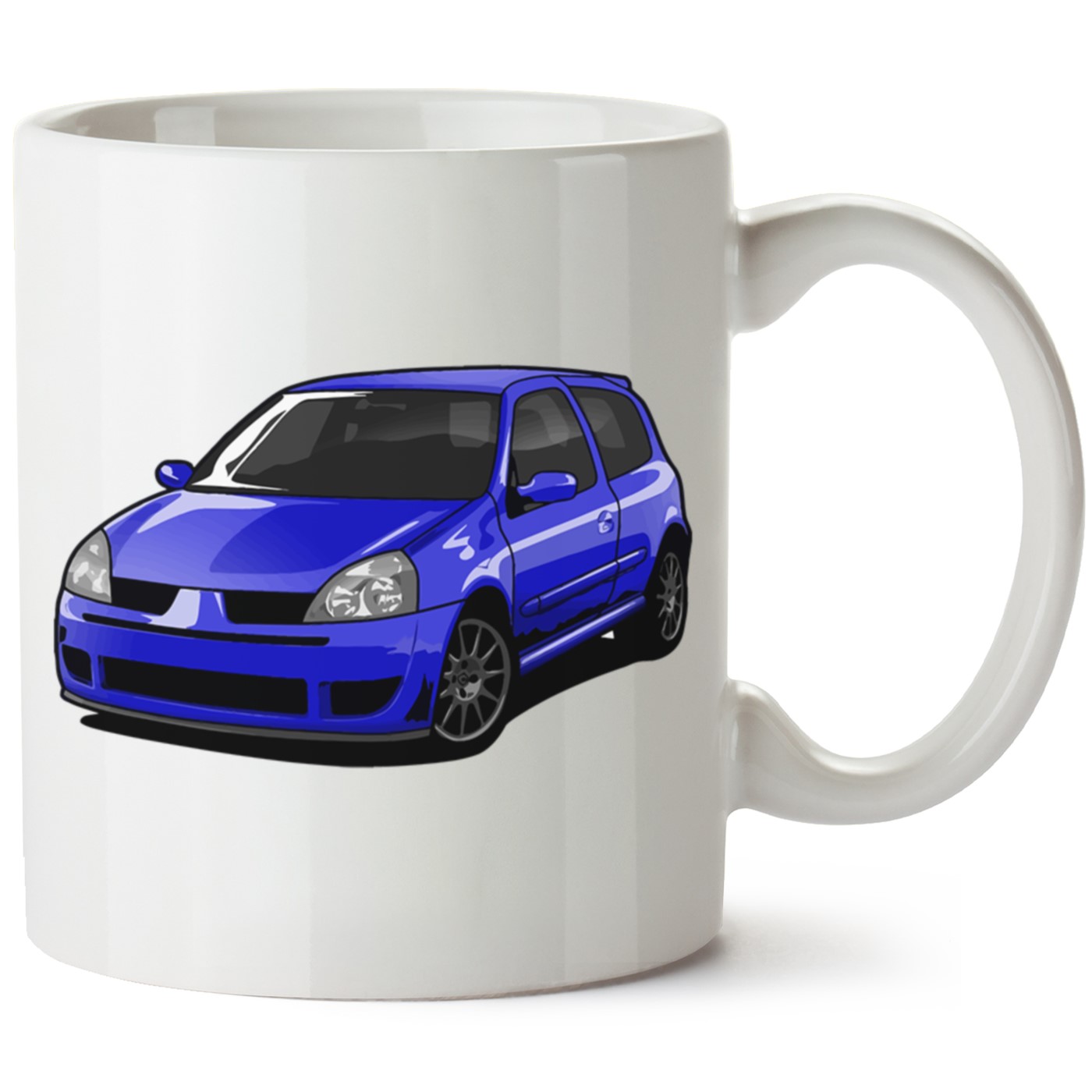 Renault Clio Symbol Baskılı Porselen Kupa Bardak