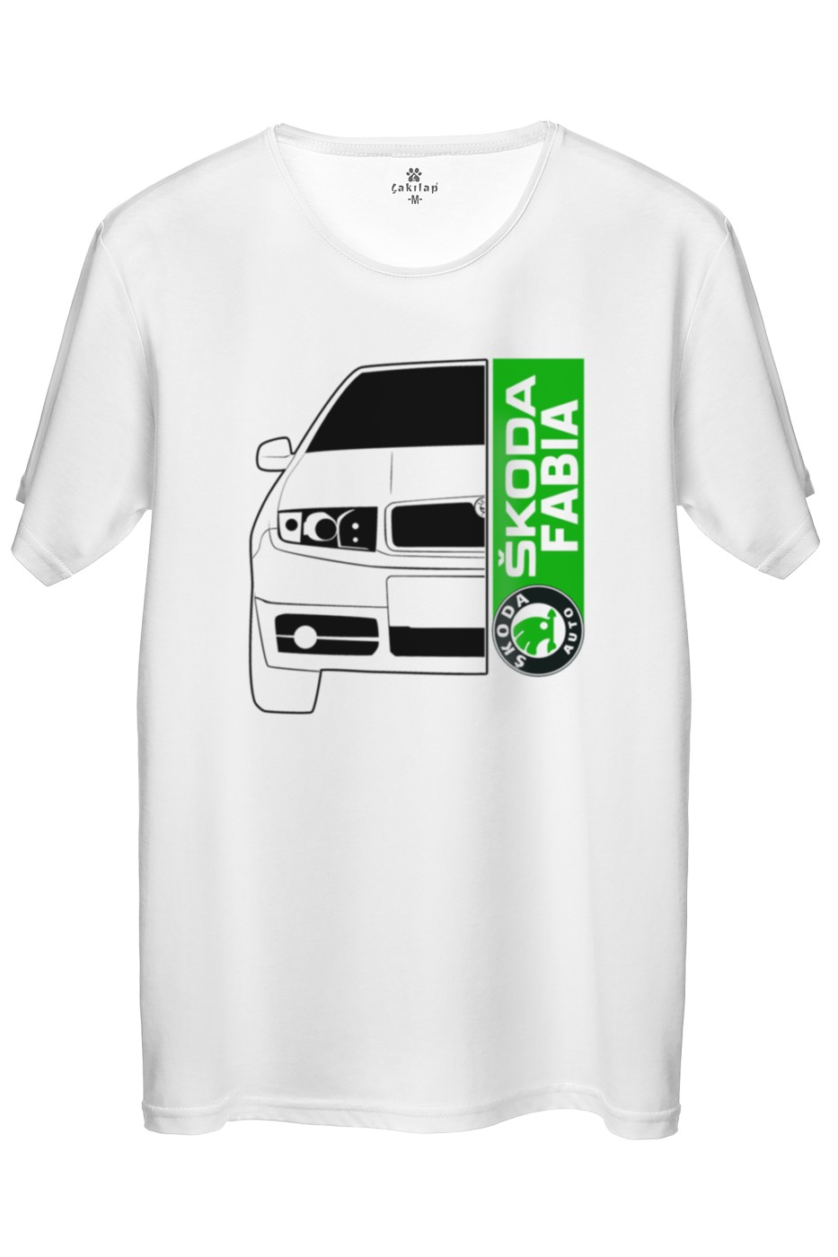 Skoda Fabia1 Baskılı Regular Tişört