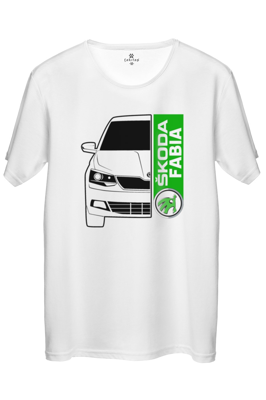 Skoda Fabia3 Baskılı Regular Tişört