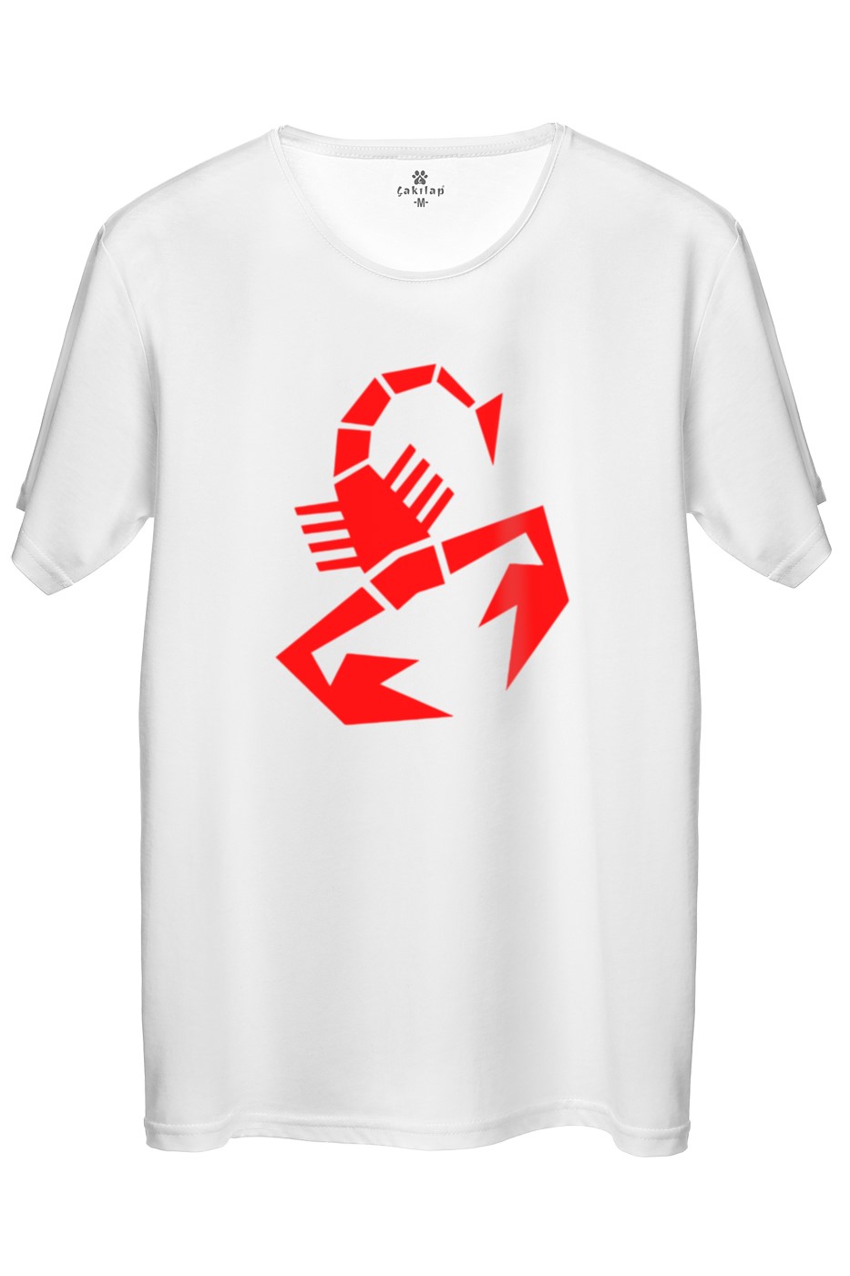 Fiat Abarth Logo  Baskılı Regular Tişört