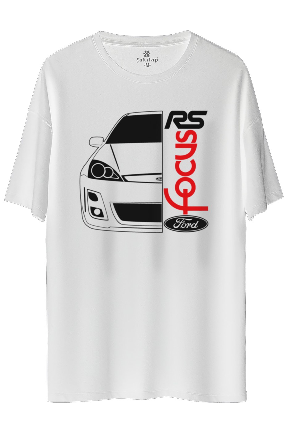 Ford Focus Mk1 Baskılı Oversize Tişört