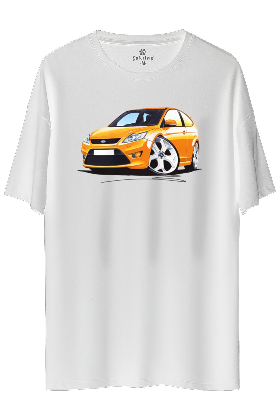 Ford Focus Mk2 Baskılı Oversize Tişört