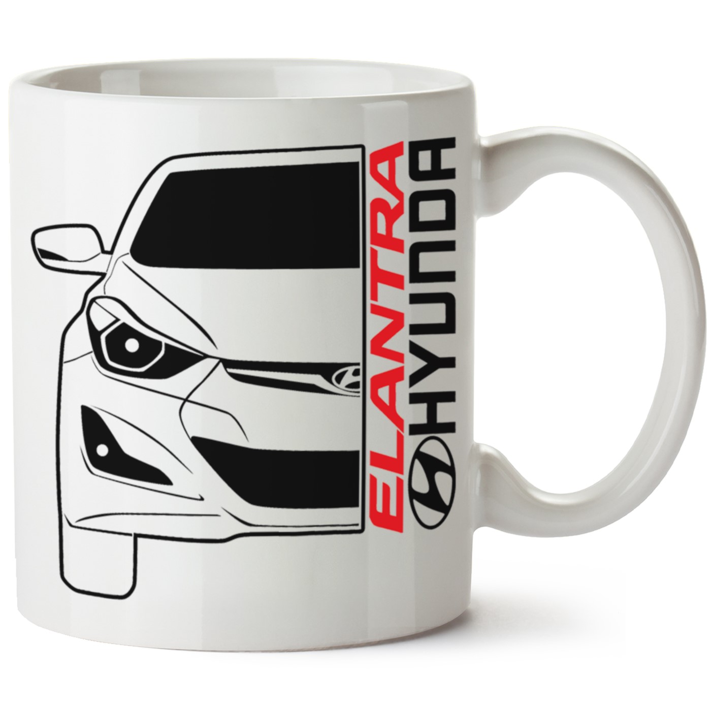 Hyundai Elentra Baskılı Porselen Kupa Bardak