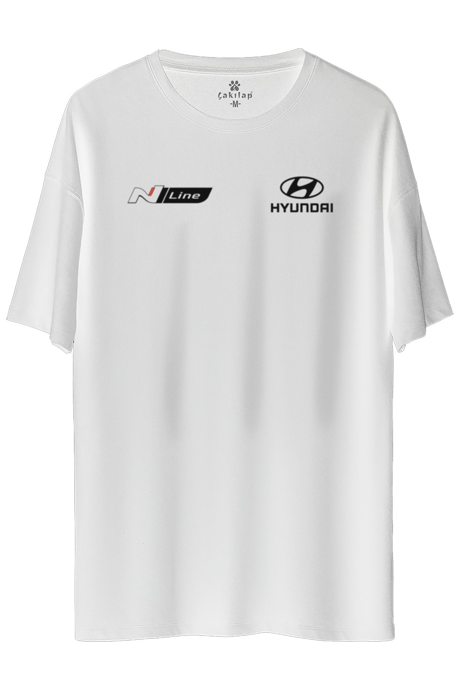 Hyundai NLine Baskılı Oversize Tişört