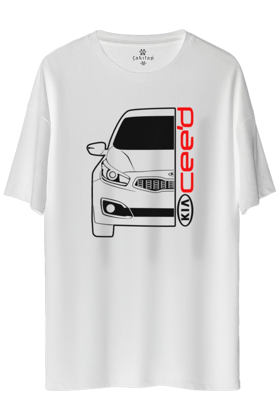 Kia Ceed Baskılı Oversize Tişört