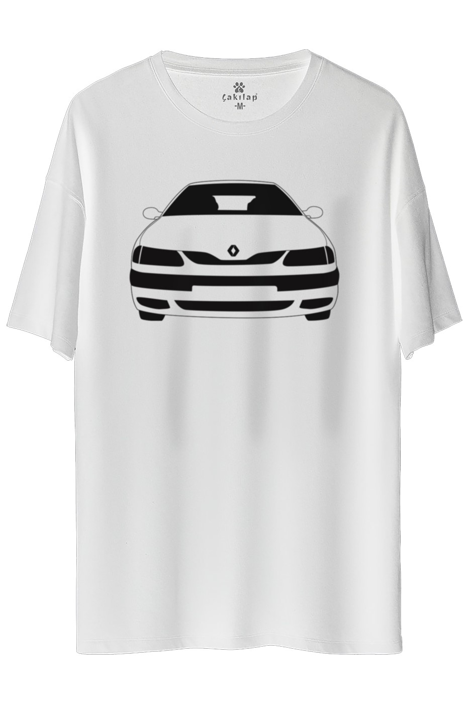 Renault Laguna Baskılı Oversize Tişört