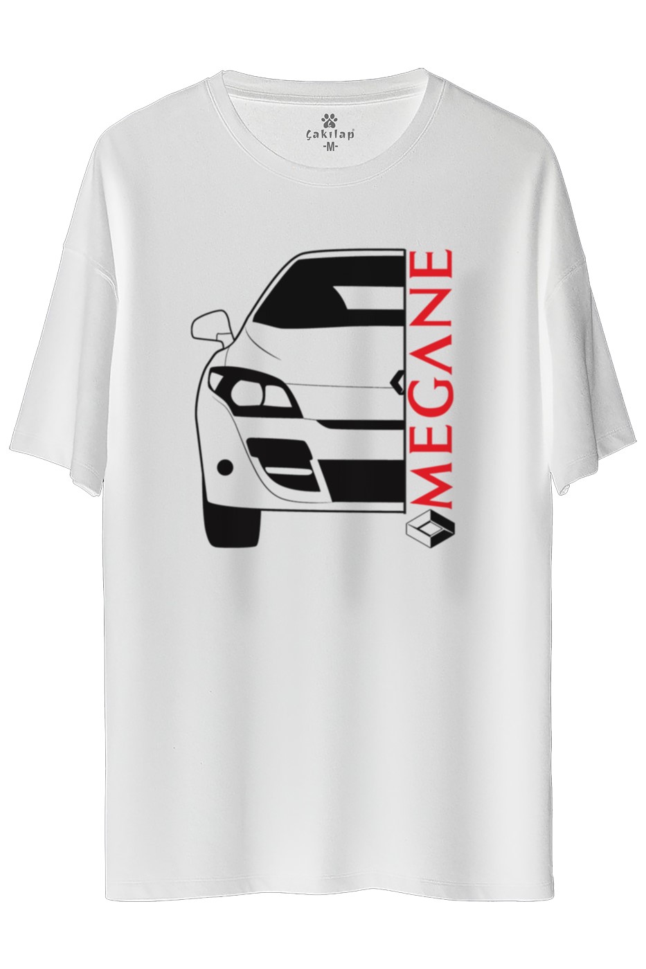 Renault Megane 3Fz1 Baskılı Oversize Tişört