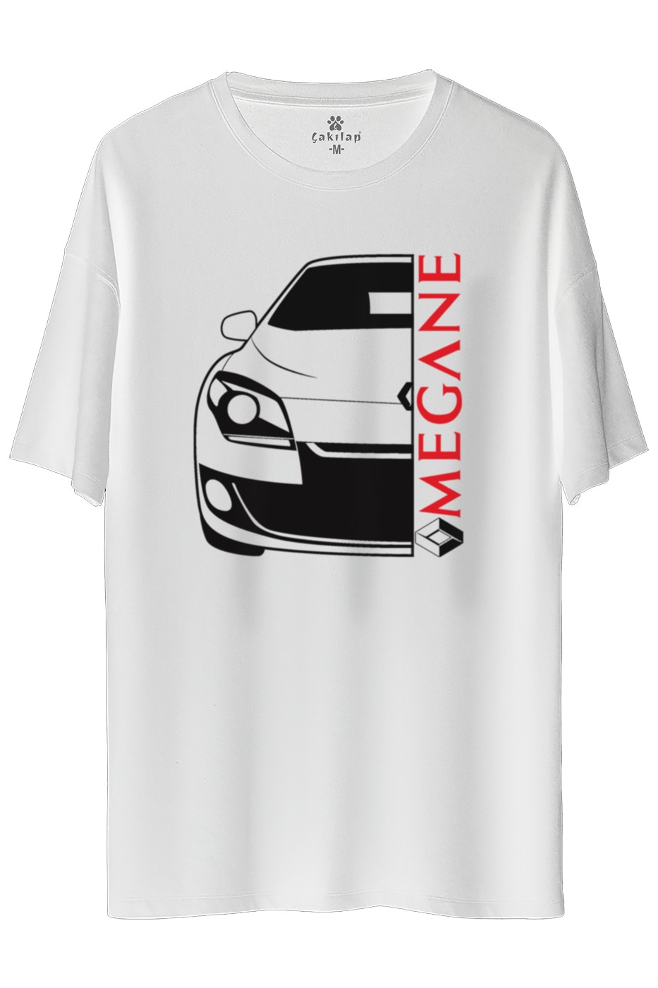 Renault Megane 3Fz2 Baskılı Oversize Tişört