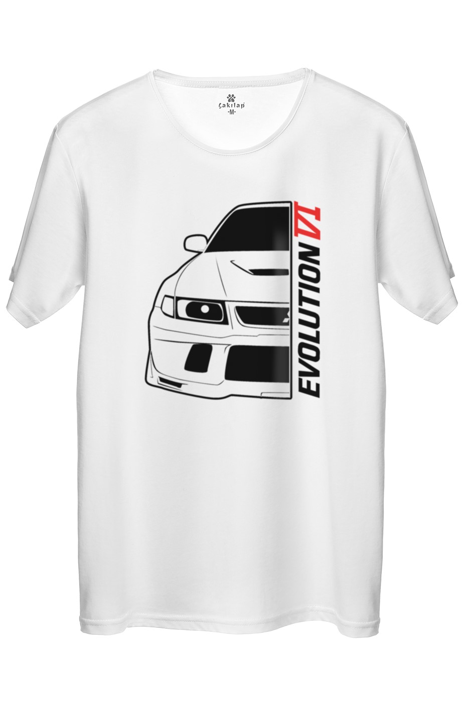 Mitsubishi Evo 6 Baskılı Regular Tişört