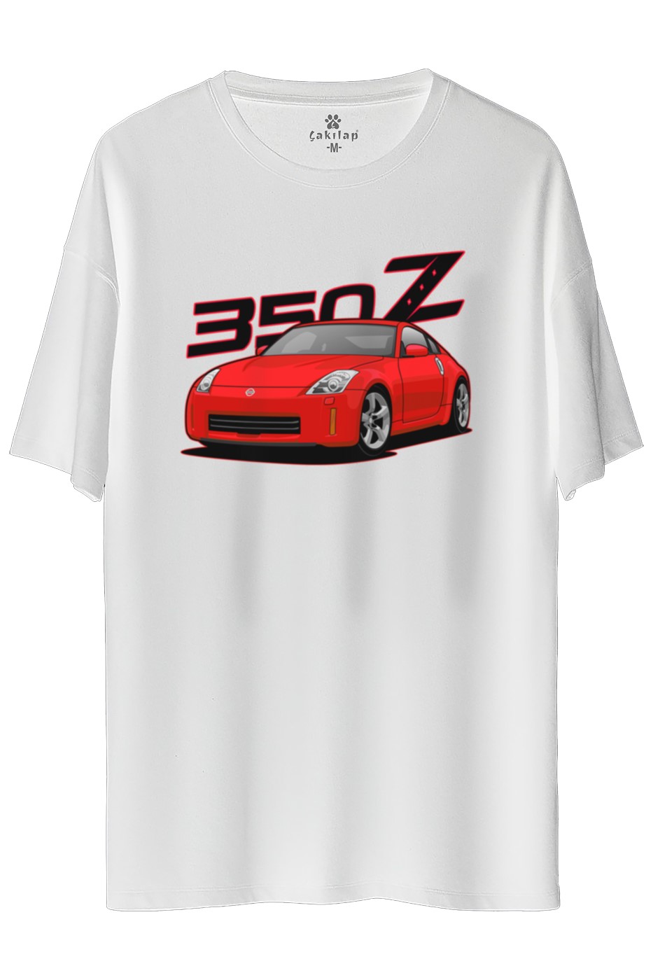 Nissan 350 z Baskılı Oversize Tişört