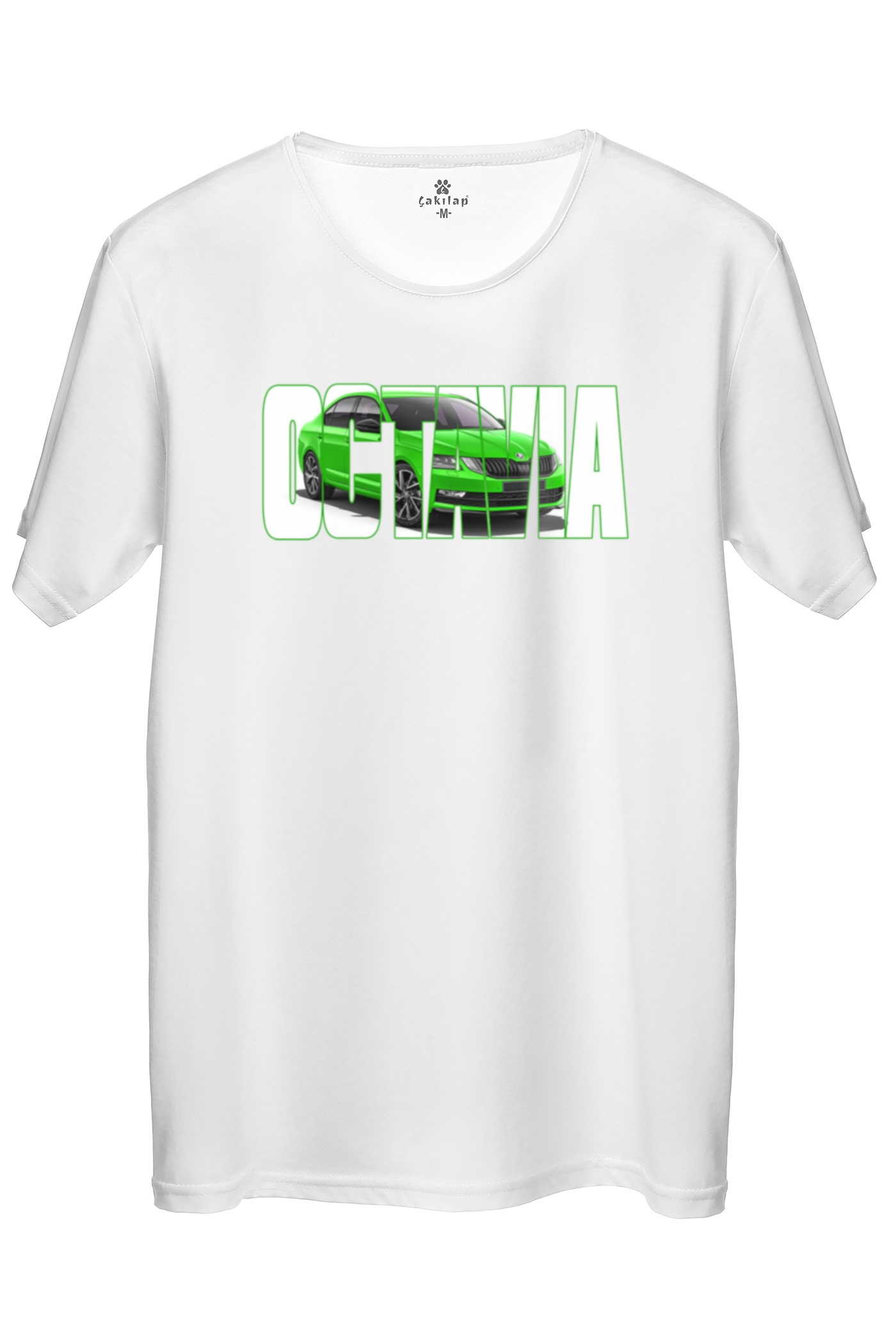 Skoda OctaviaA7 Baskılı Regular Tişört