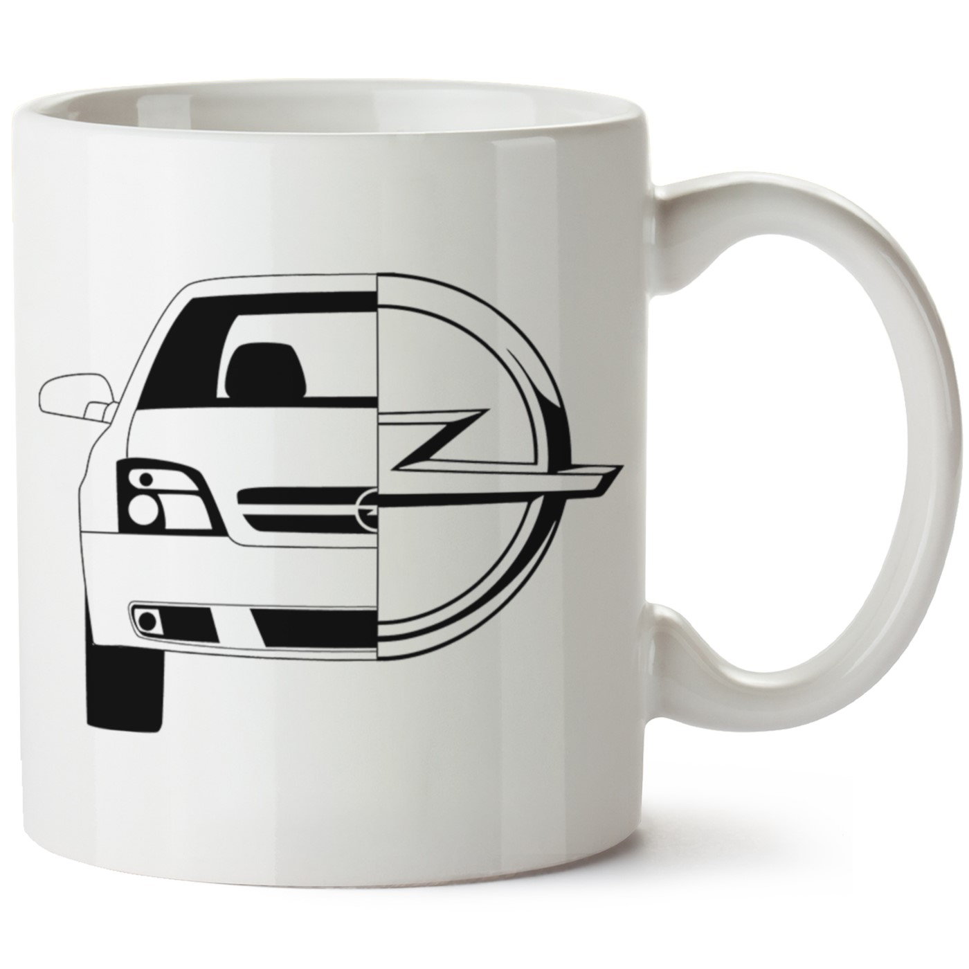 Opel Vectra C Baskılı Porselen Kupa Bardak