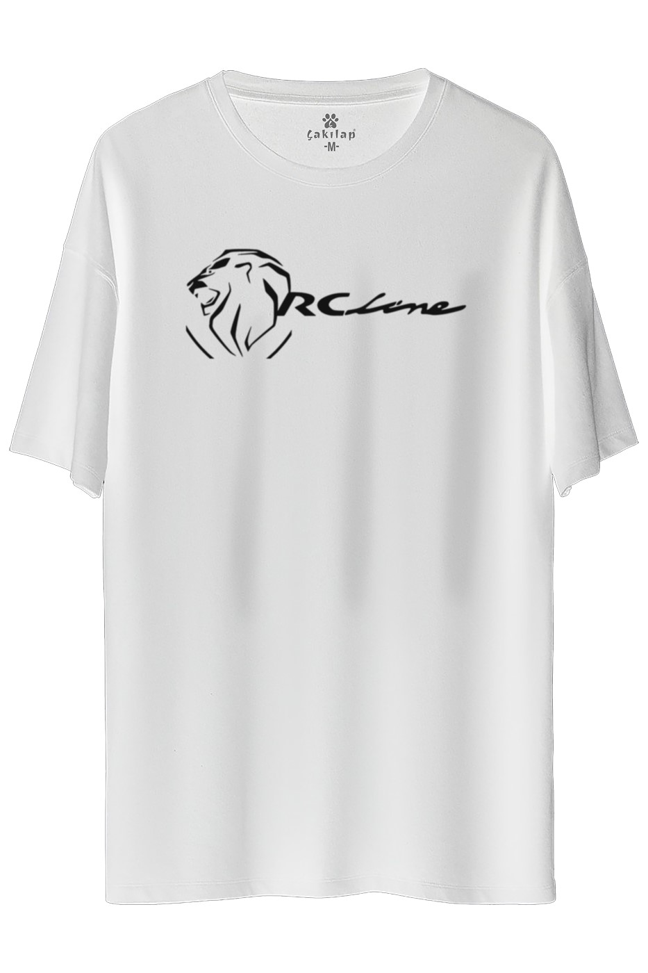 Peugeot Logo Baskılı Oversize Tişört