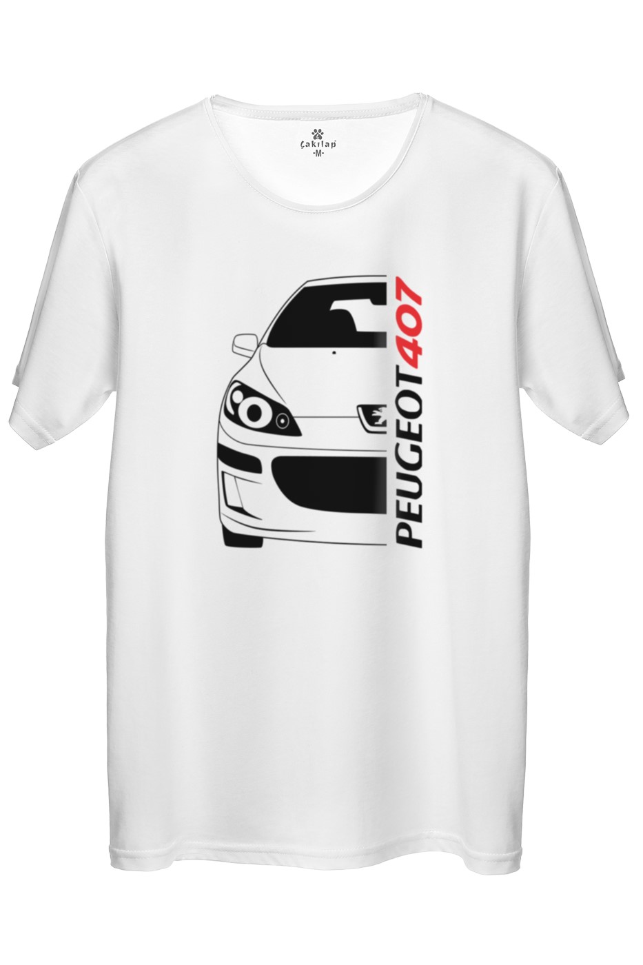 Peugeot 407 Baskılı Regular Tişört