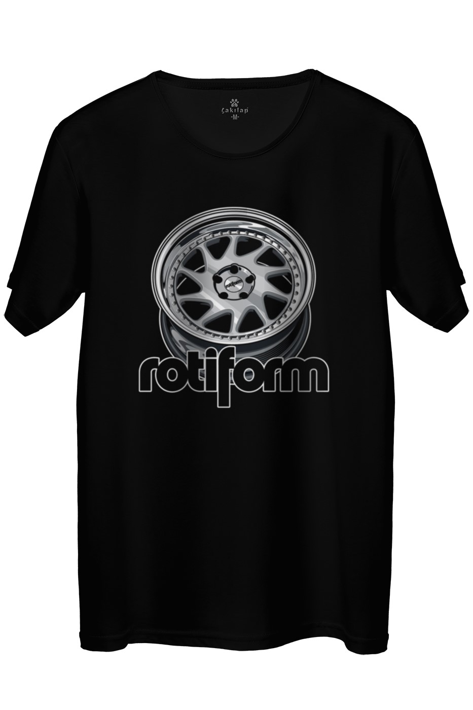 Rotiform Jant Baskılı Regular Tişört